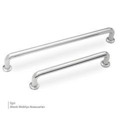 Ilgın 192 mm Krom Zamak Kulp Dolap Çekmece Vestiyer Kulbu