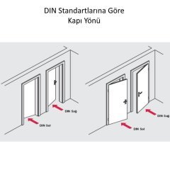 H55.01 Sessiz kilit WC gümüs 55/18mm sag