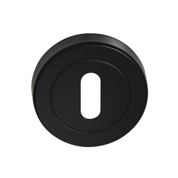 Rozet (oda) yuvarlak mat siyah