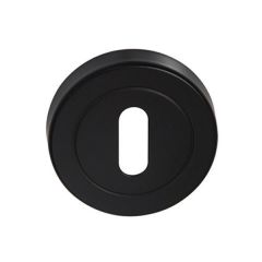 Rozet (oda) yuvarlak mat siyah