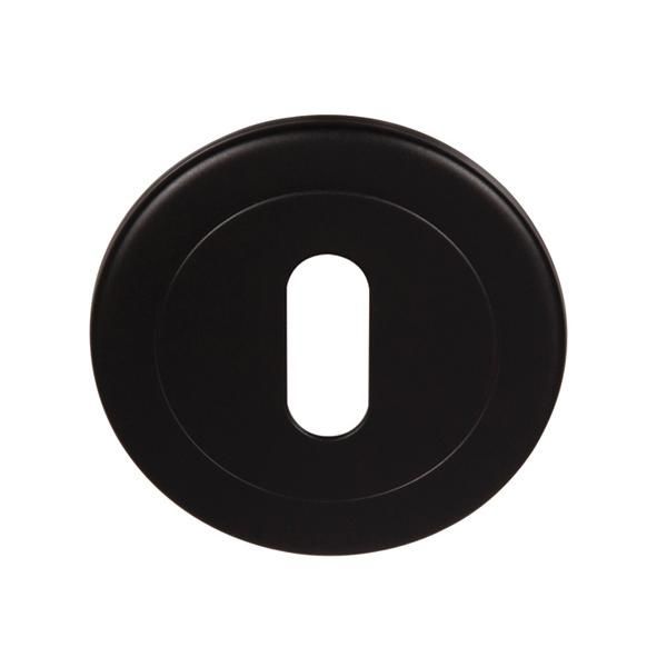 Rozet (oda) yuvarlak mat siyah