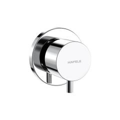 RUND Ankastre stop valf,20mm,parlak krom