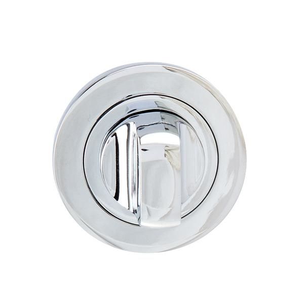 Rozet (wc) yuvarlak parlak krom