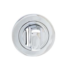 Rozet (wc) yuvarlak parlak krom