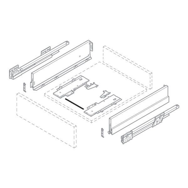 MATRIX BOX P Senk. çubugu, 1200mm