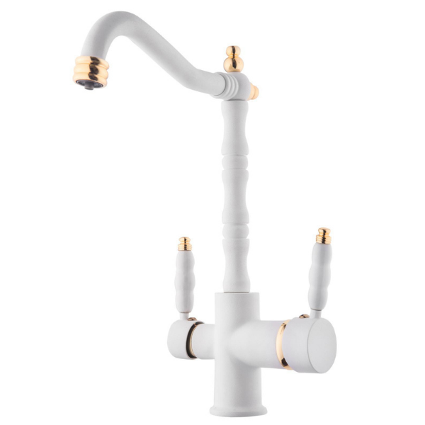 Beyaz Gold Arıtmalı Rustik Batarya