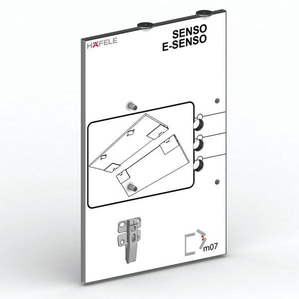 FREE FOLD Orta ment. delik sablonu