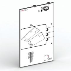 FREE FOLD Orta ment. delik sablonu