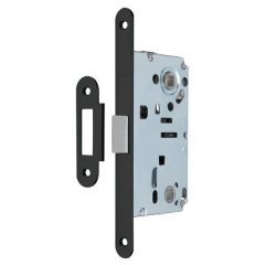 Hafele Dilden kilit (WC) siyah 50/18mm