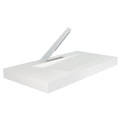 LATRAVA Lavabo opak beyaz 90x45x8cm