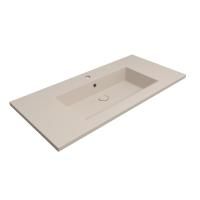 TIERRA 100 Lavabo,mat vizon,1025x480mm