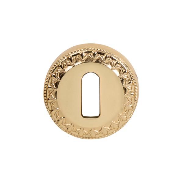 PONTE Rozet (oda) yuvarlak parlak altin 