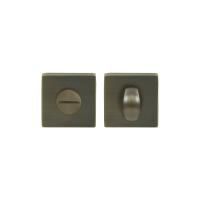 Rozet (WC) kare köseli bronz