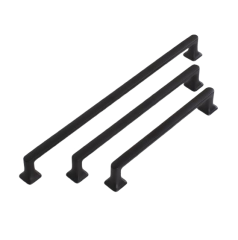 Panço 160 mm Mat Siyah Zamak Kulp Dolap Kulbu