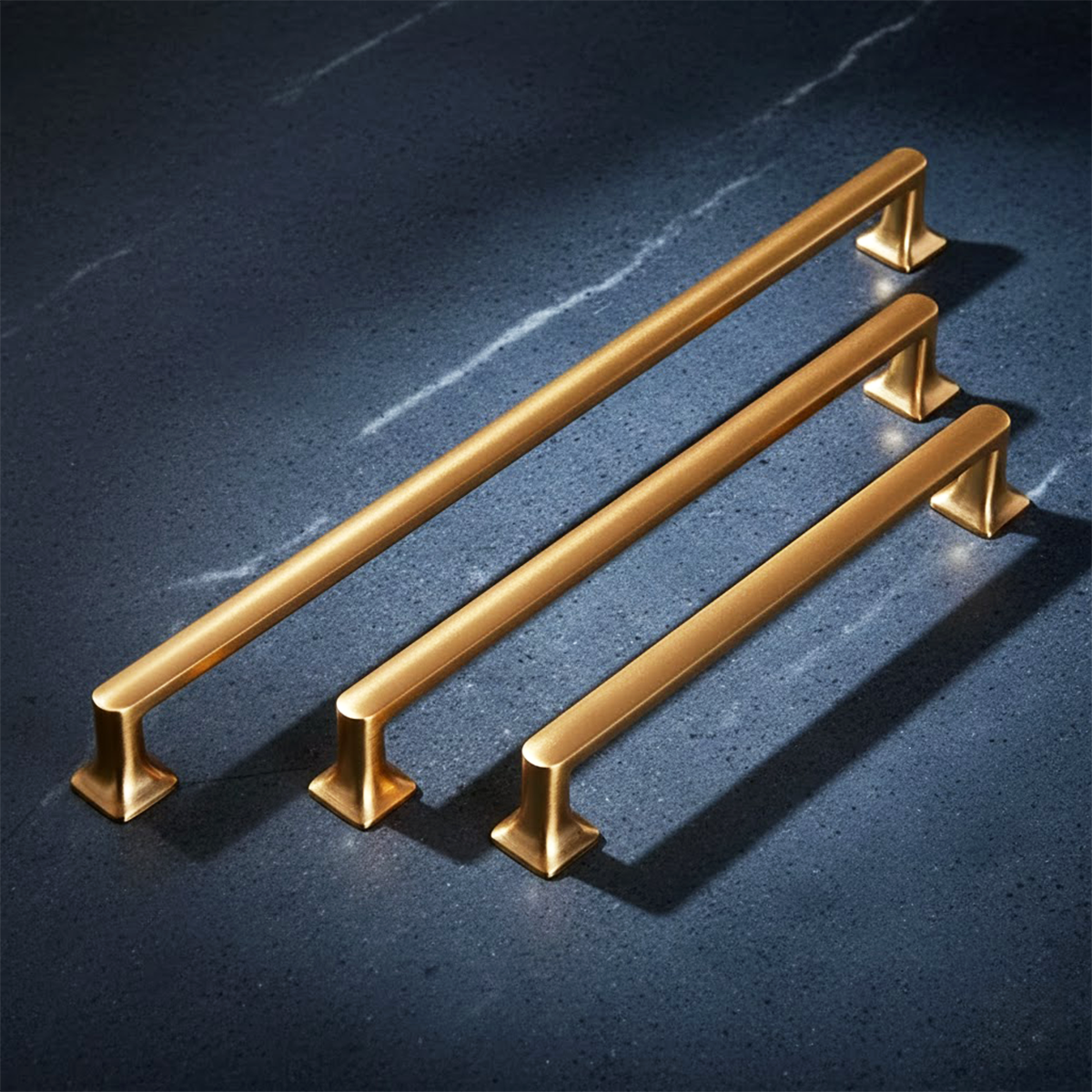 Panço 224 mm Mat Gold Zamak Kulp Dolap Kulbu