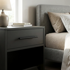 LINDSEY III Kulp mat siyah 224mm