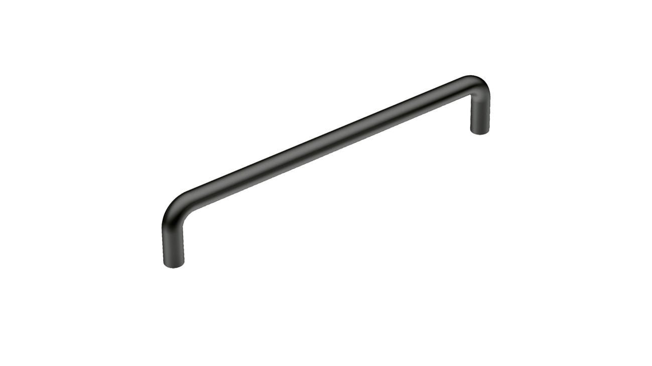 RYAN III Kulp mat siyah 128mm