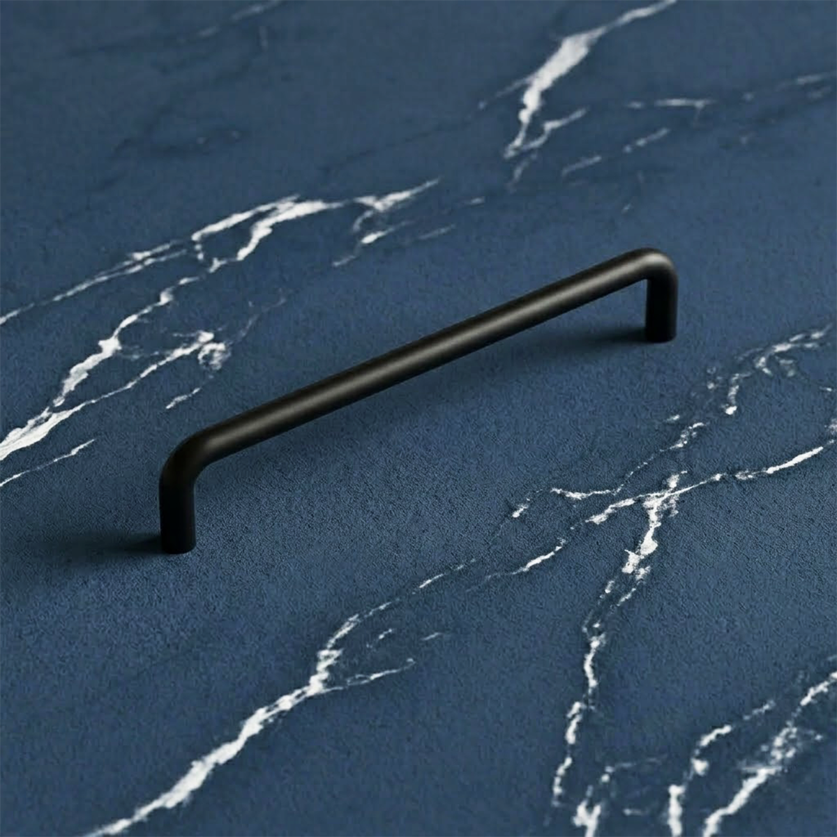 RYAN III Kulp mat siyah 160mm