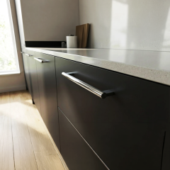 JULY II Kulp pasl.çelik renkli 128mm