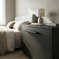 JULY II Kulp mat siyah 128mm