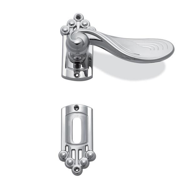 ART DECO Kol seti (oda) parlak krom