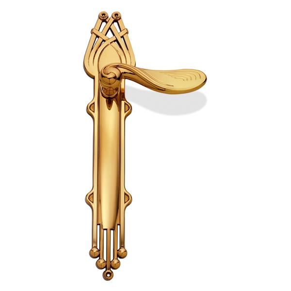 ART DECO Kol seti (wc) parlak pirinç