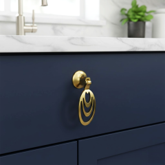 WAVE Sarkaç kulp parlak altin 34mm