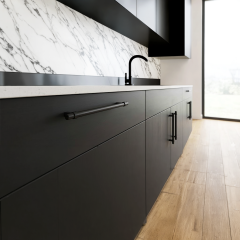 BRIDGE Kulp mat siyah 320mm