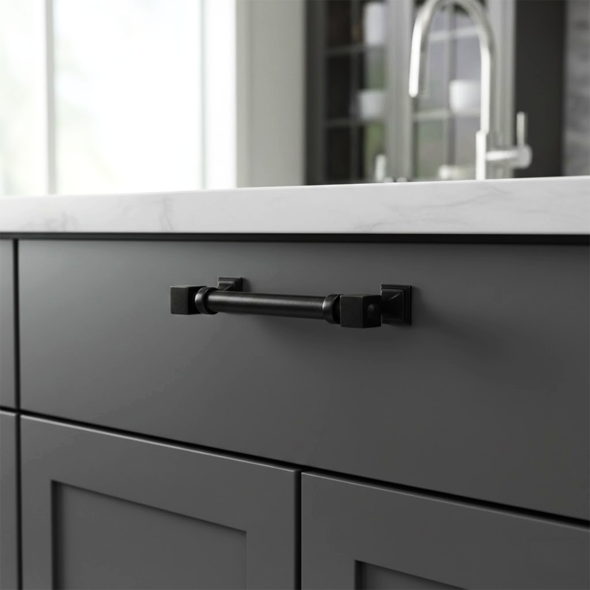 PARD Kulp mat siyah 160mm