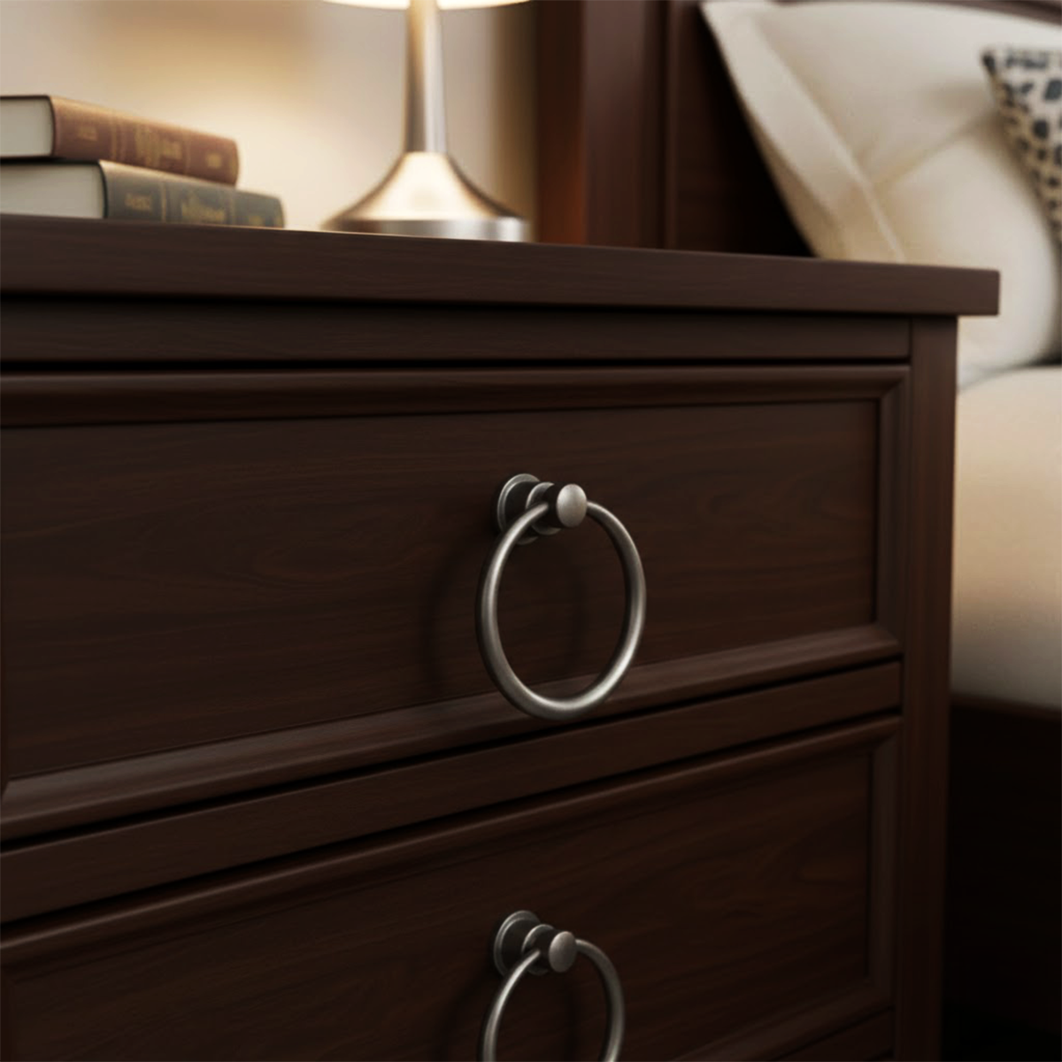 KNICK Sarkaç kulp antik gümüs 40mm