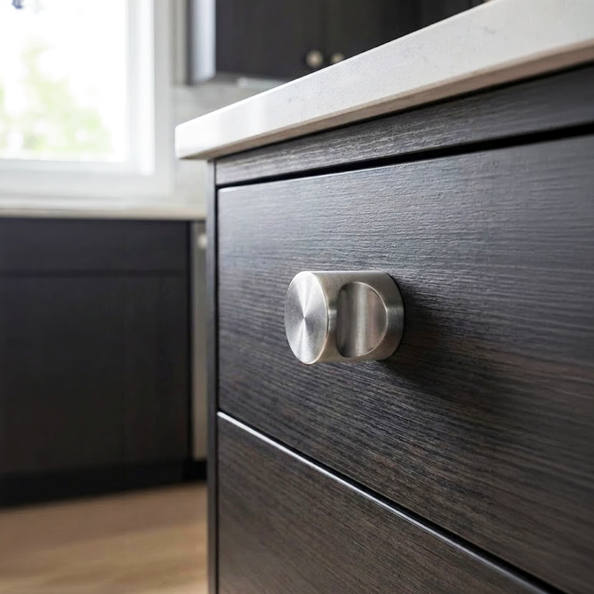 GRIMALDO II Düğme kulp mat krom Ø12mm