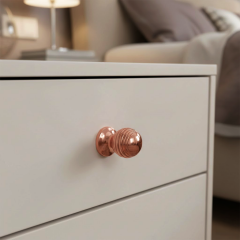 GAIN MK Dügme kulp parlak rose Ø25mm