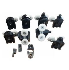 Siyah Duşakabin Tekeri Rulman Takımı (8 Adet)