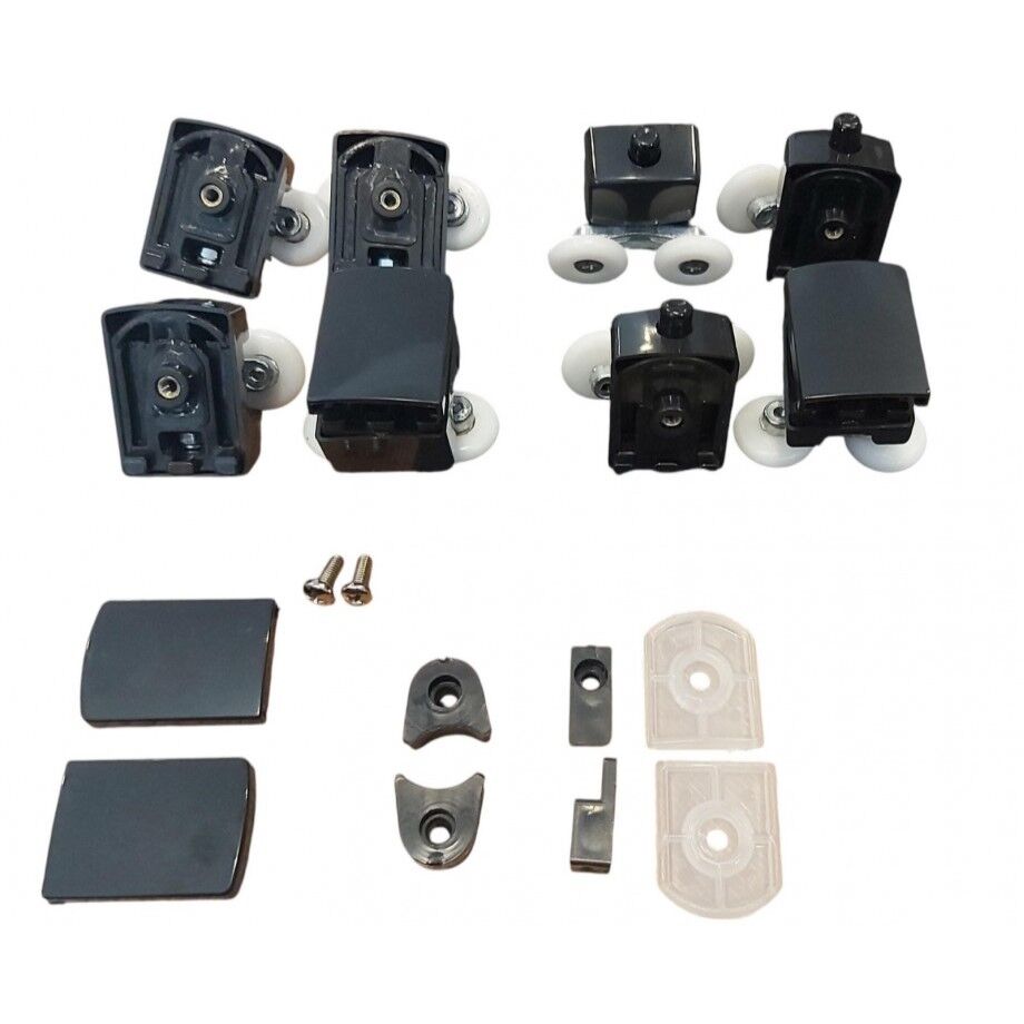 Siyah Duşakabin Tekeri Lüx Rulman Takımı (8 Adet)