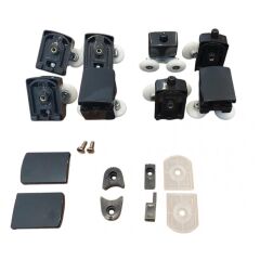 Siyah Duşakabin Tekeri Lüx Rulman Takımı (8 Adet)