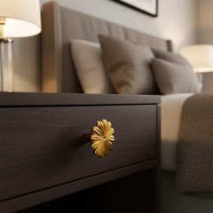 LILY Dügme Kulp parlak altin