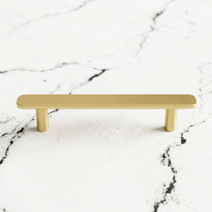 H2380 Kulp mat altın 192mm