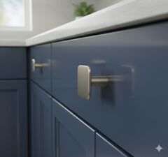 H2385 Düğme kulp titanyum