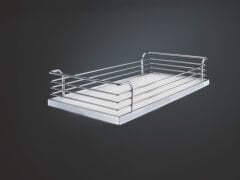 Sepet Seti, DISPENSA 90° 300 mm, Arena Classic, Gümüş Gri