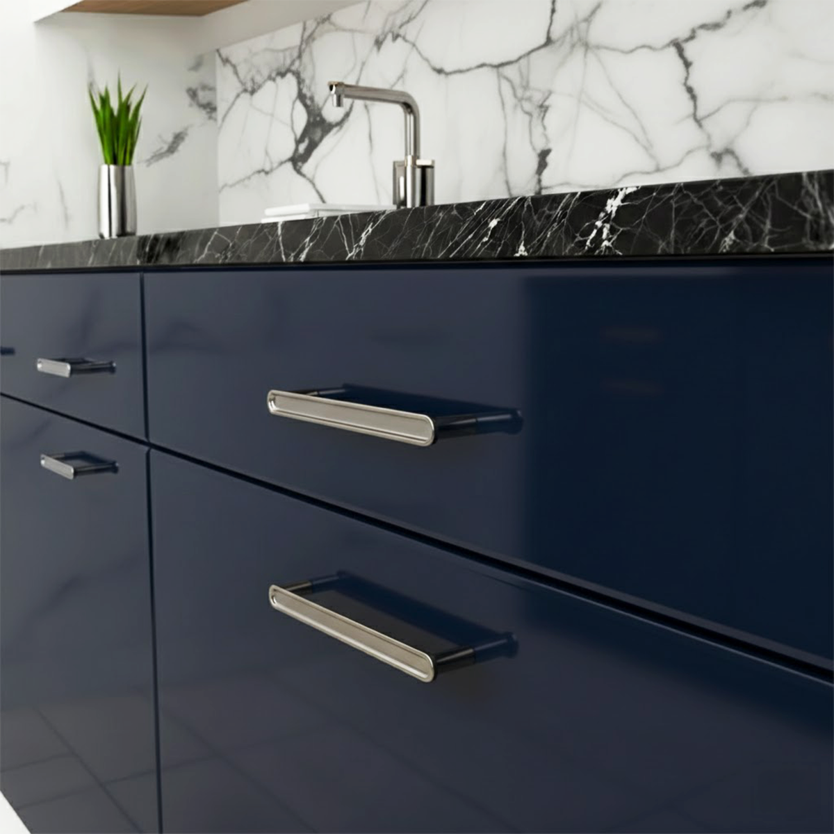 H2320 Kulp,paslanmaz çelik renkli 160mm