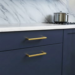 H2330 Kulp, mat altın 160mm