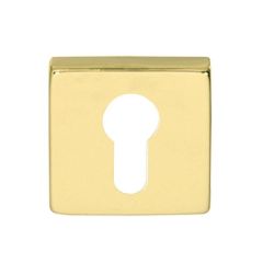 Rozet (barelli) kare parlak pirinç