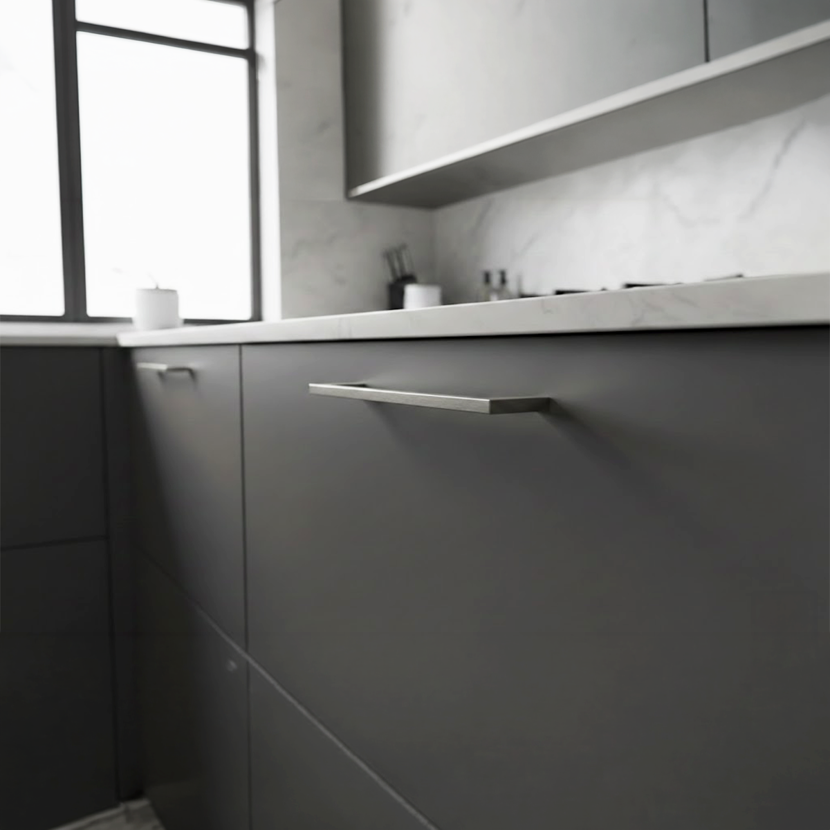 HAN Kulp paslanmaz çelik renkli 128mm