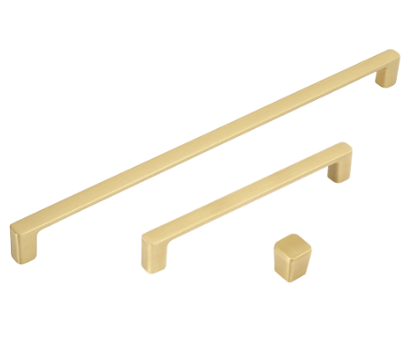 Çebi A1105.PC35 160mm Mat Pirinç Mobilya Dolap Kulbu