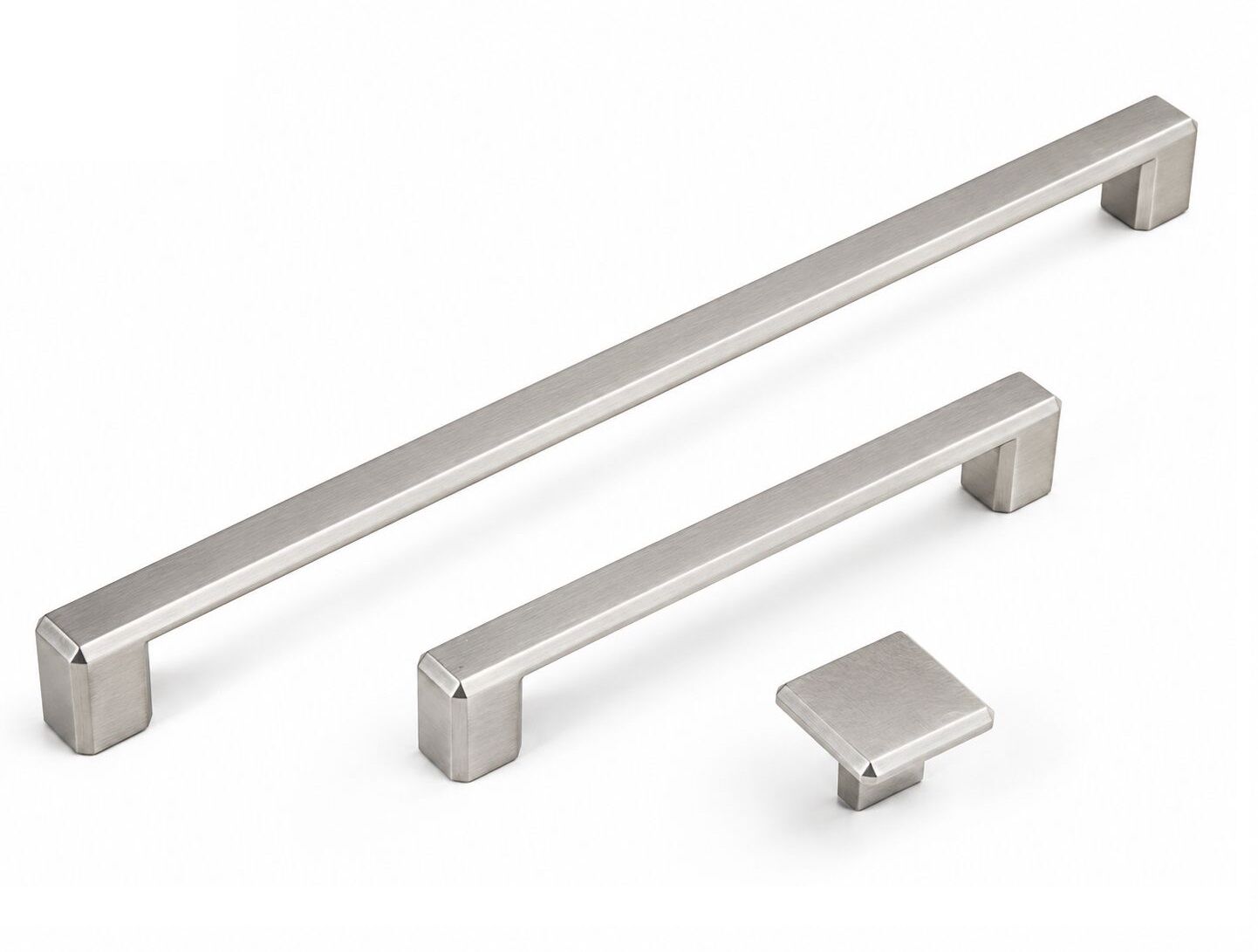 Çebi A1106.MP08 160mm Nikel Saten Mobilya Dolap Kulbu