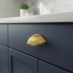 GAIN MK Kabuk kulp parlak altin 64mm