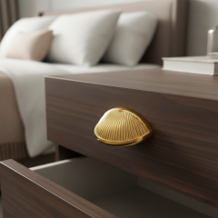 GAIN MK Kabuk kulp parlak altin 64mm