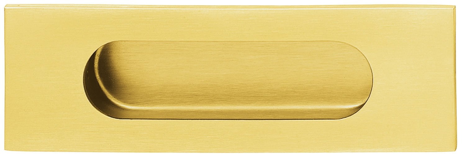 JACKLON Gömme kulp parlak prinç(PVD)140x45mm