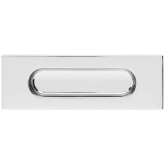 JACKLON Gömme kulp parlak prinç(PVD)140x45mm