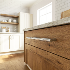 LINDSEY II Kulp parlak krom 128mm